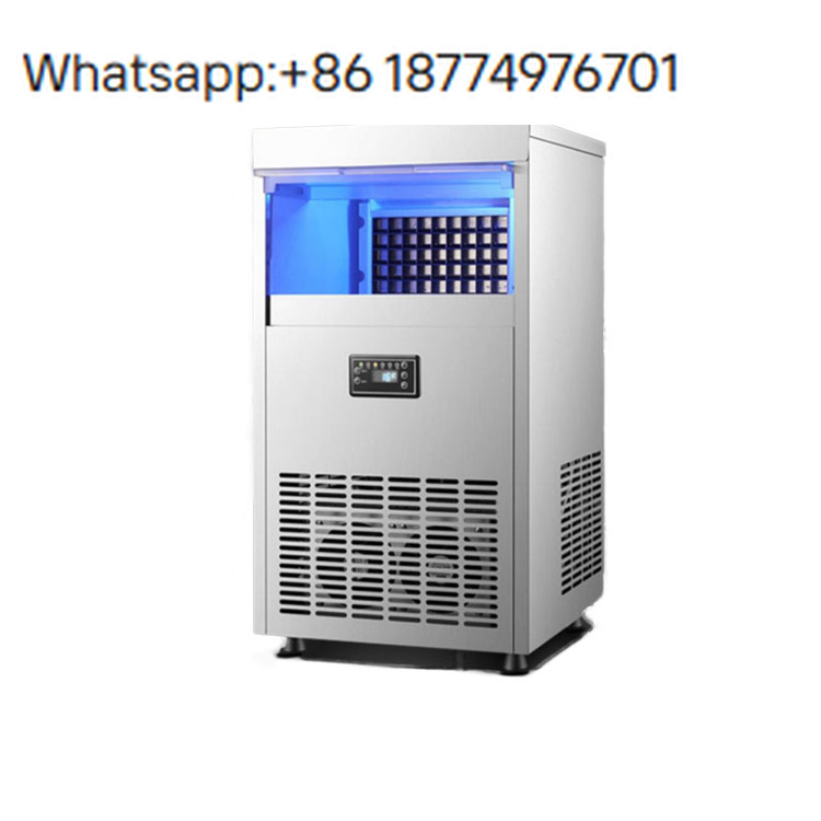 Commercial Ice Maker - Máquina de Hielo de Acero Inoxidable