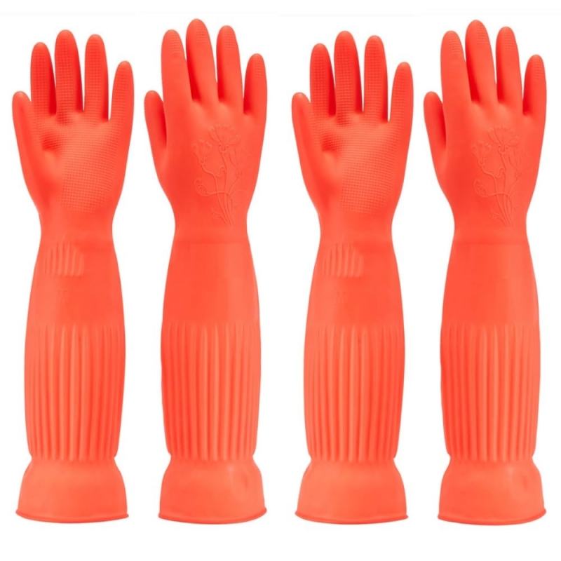 Commercial Kitchen Gloves - 1 Par de Guantes de Silicona