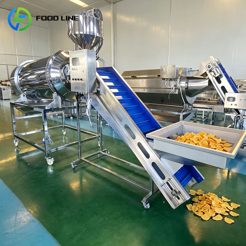 Commercial Popcorn Machine - Máquina Sazonadora de Alimentos Comercial, Mezcladora
