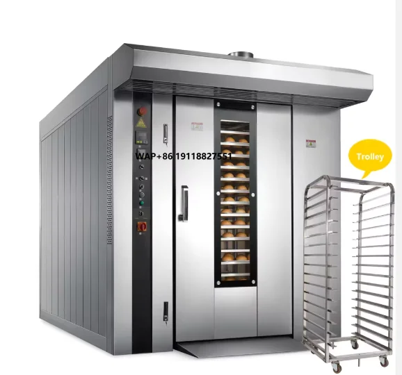 Rotary Bakery Oven - Horno Rotatorio Eléctrico Comercial de 16/32/64