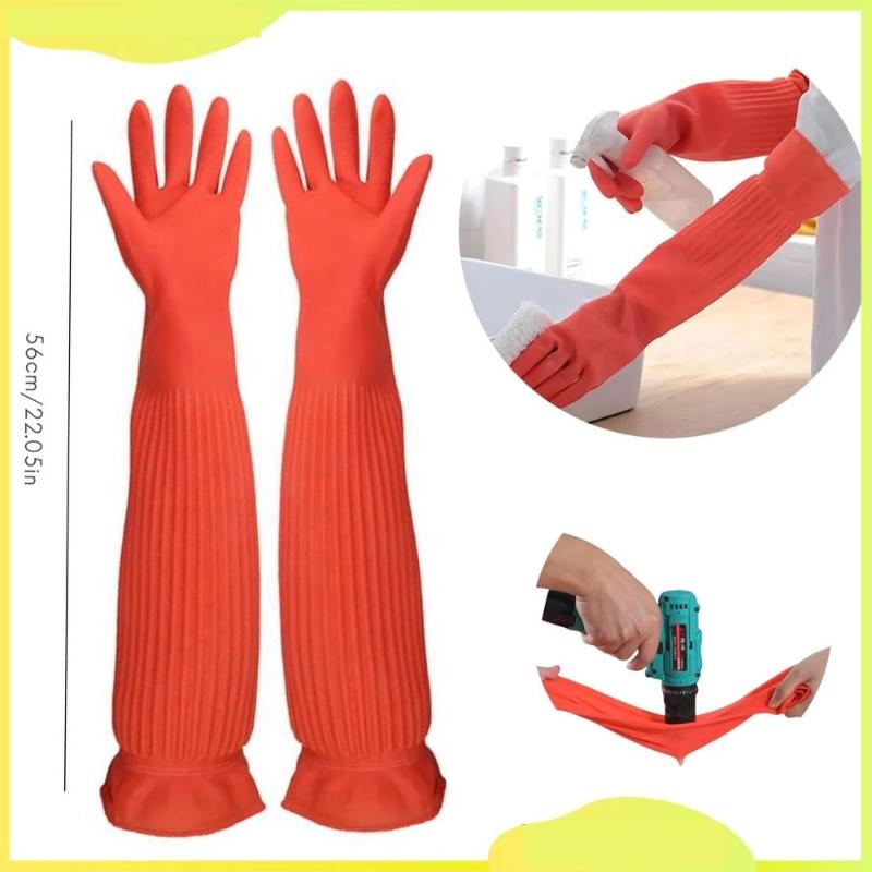 Commercial Kitchen Gloves - Guantes de Limpieza de Goma Extra