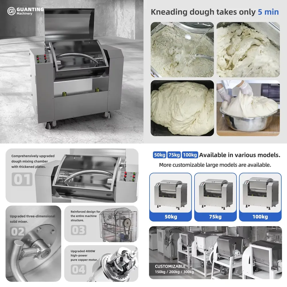 Commercial Kitchen Mixers Dough Mixer - Mezcladora de Masa para Pan Industrial