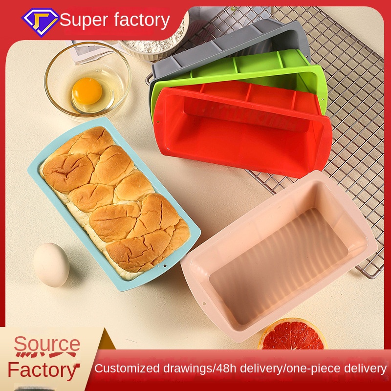 Rotary Bakery Oven - Molde Rectangular de silicona para pasteles,