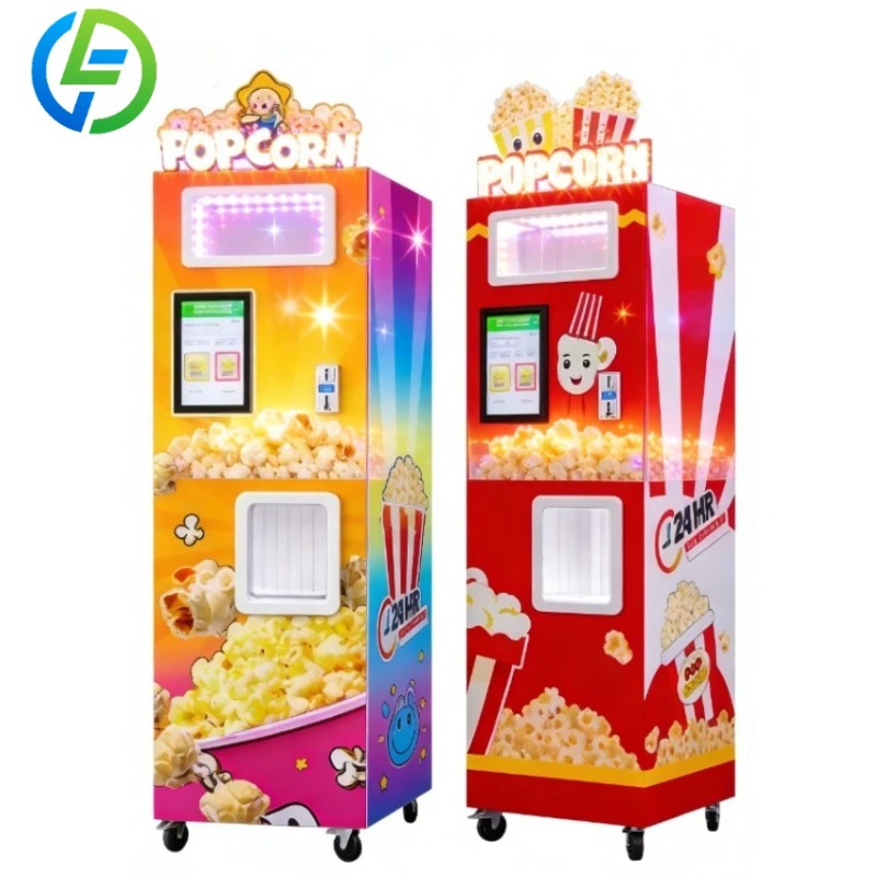 Commercial Popcorn Machine - Máquina Expendedora de Palomitas Automática de
