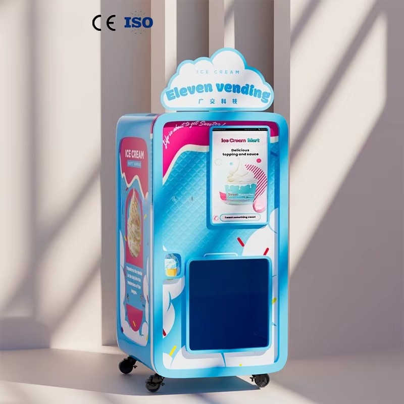 Commercial Ice Maker - Máquina Expendedora de Helados Inteligente para