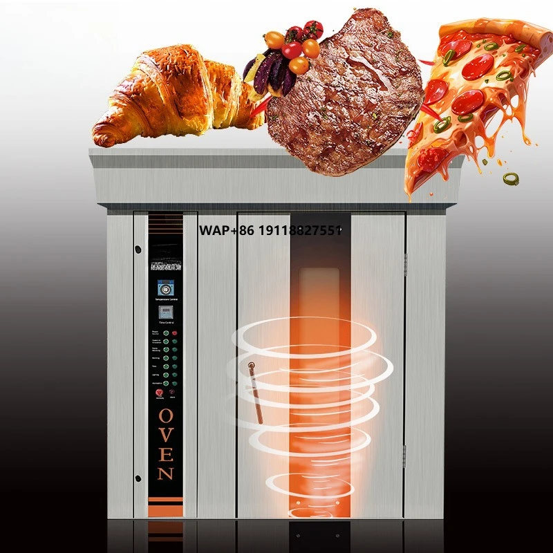 Rotary Bakery Oven - Horno Rotatorio Industrial a Gas para