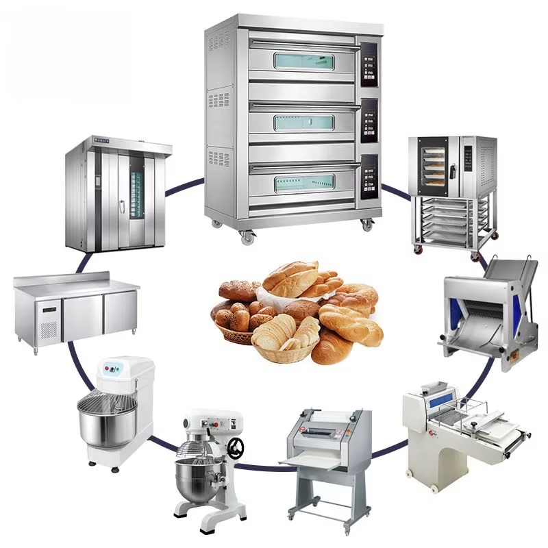 Rotary Bakery Oven - Equipo para Hornear Pan, Horno y