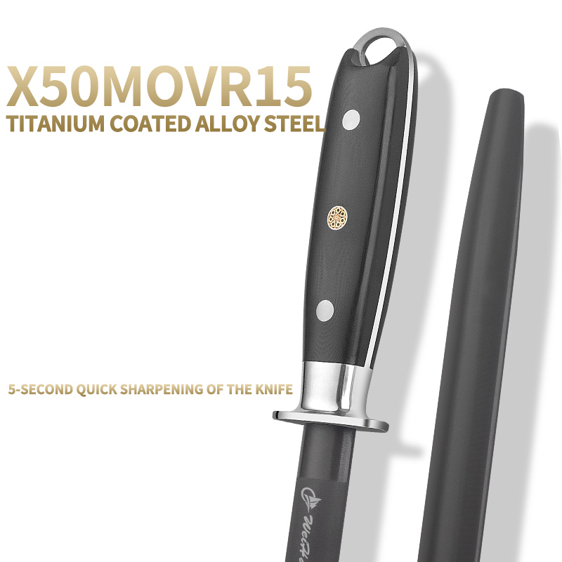 Varilla de Afilado de Titanio  - Commercial Kitchen Knife Sharpener reseña y precio