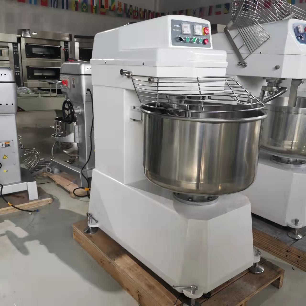Amasadora comercial de 100 kg  - Commercial Kitchen Mixers Dough Mixer reseña y precio