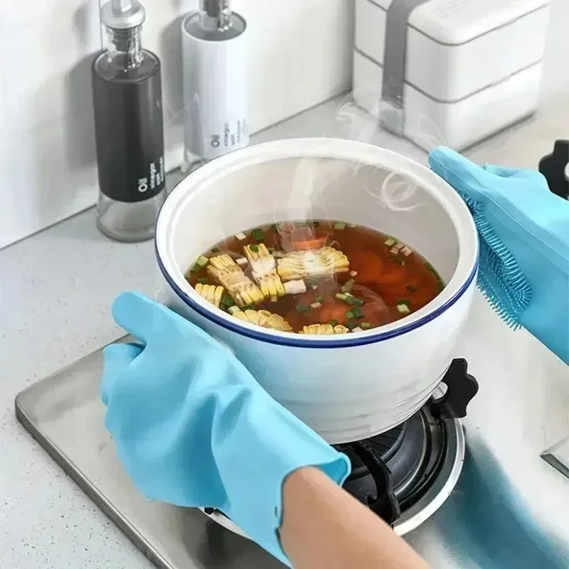 Guantes de Silicona Mágicos Mu - Commercial Kitchen Gloves reseña y precio
