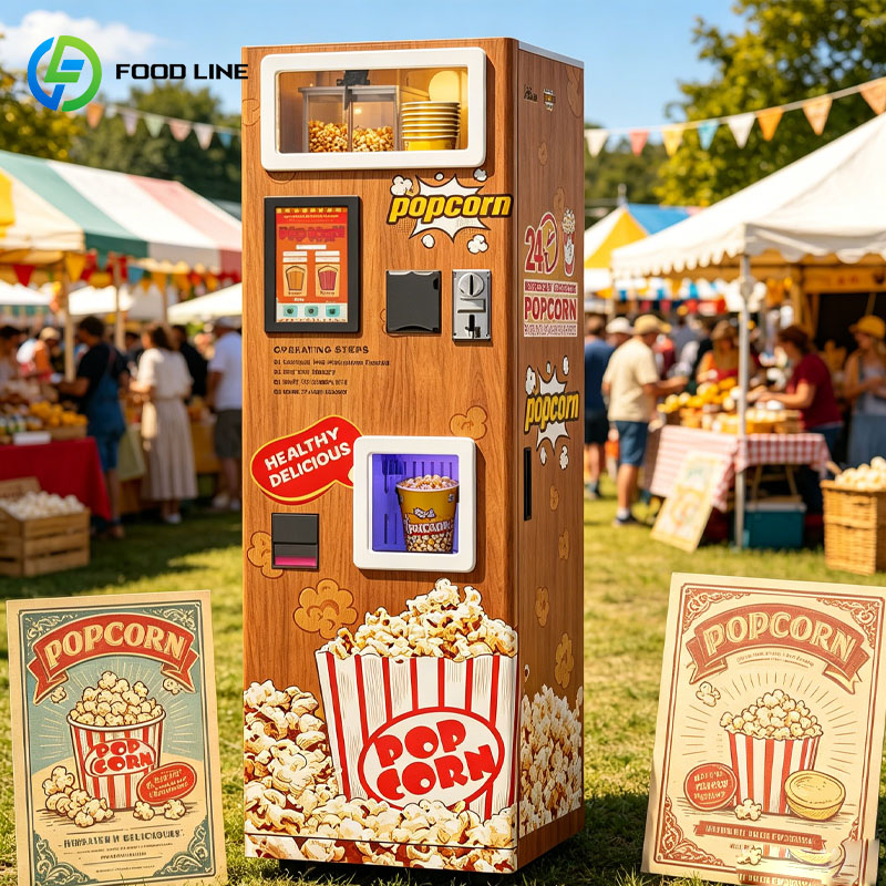 Máquina Expendedora de Palomit - Commercial Popcorn Machine reseña y precio
