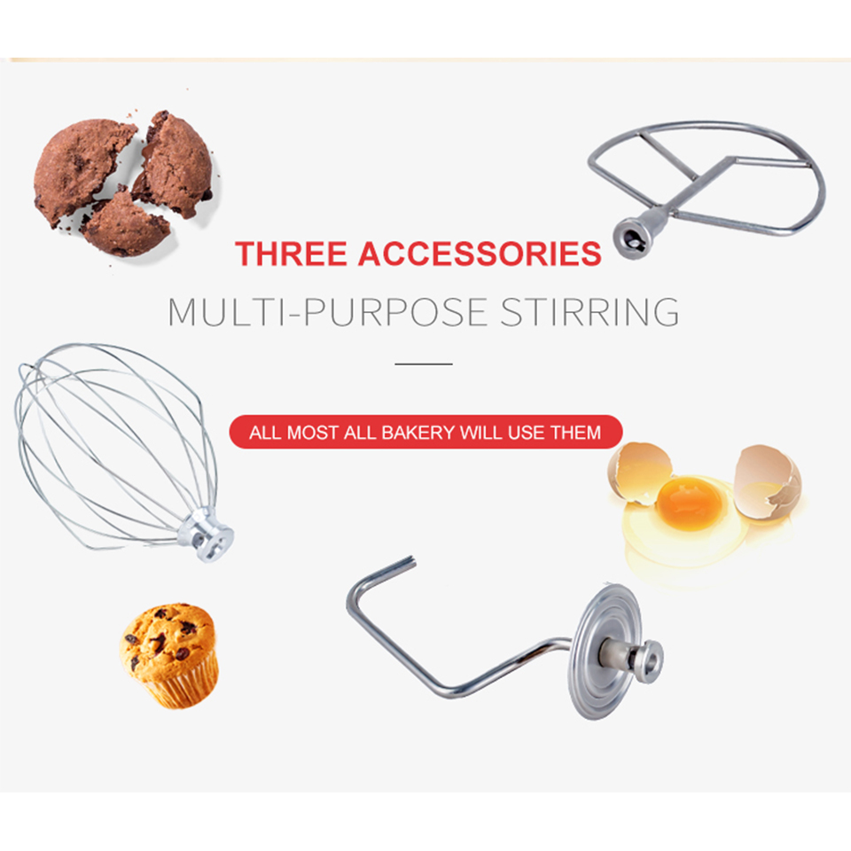 Mezclador de pie comercial par - Commercial Kitchen Mixers Dough Mixer reseña y precio