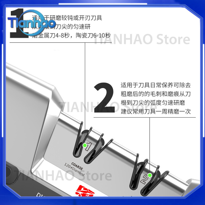 Afilador de Cuchillos Eléctric - Commercial Kitchen Knife Sharpener reseña y precio