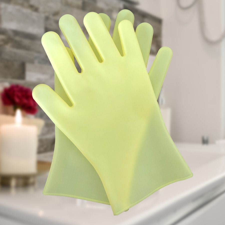 Guantes de silicona para limpi - Commercial Kitchen Gloves reseña y precio