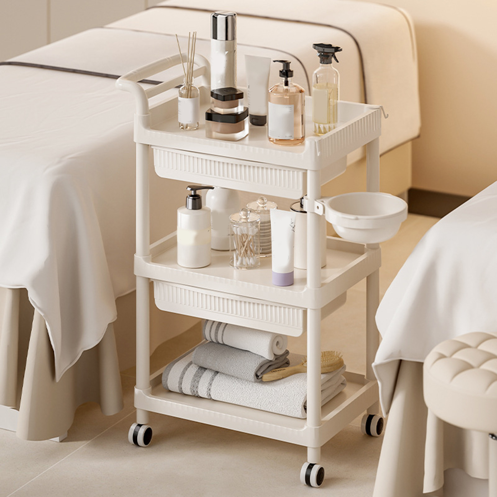 Carro de 3 niveles para salón  - Commercial Kitchen Management reseña y precio