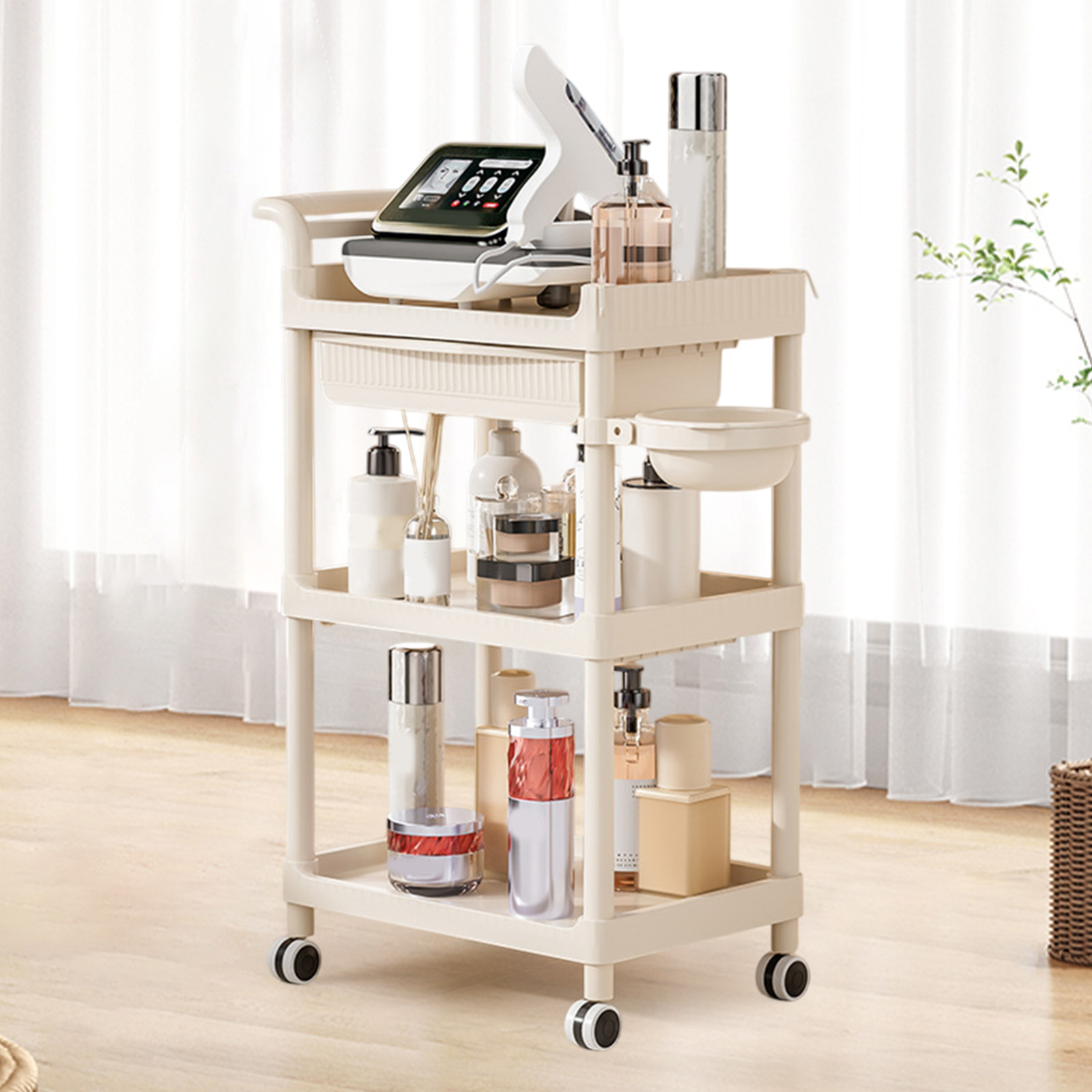 Carro de 3 niveles para salón  - Commercial Kitchen Management reseña y precio