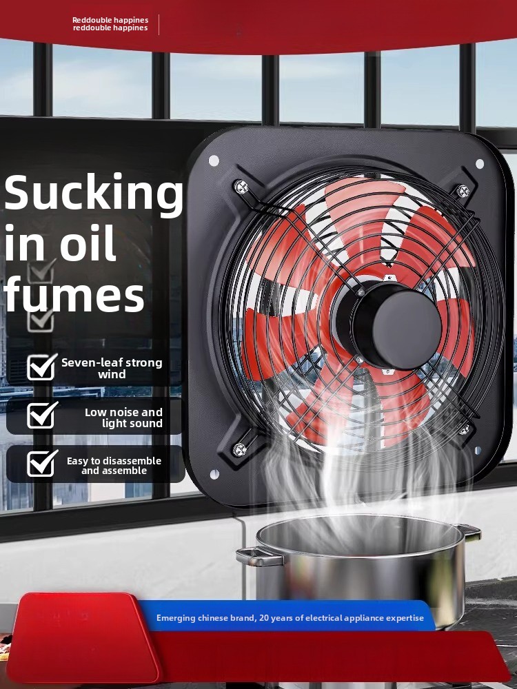 Extractor de Humo Industrial d - Commercial Kitchen Exhaust Fan reseña y precio