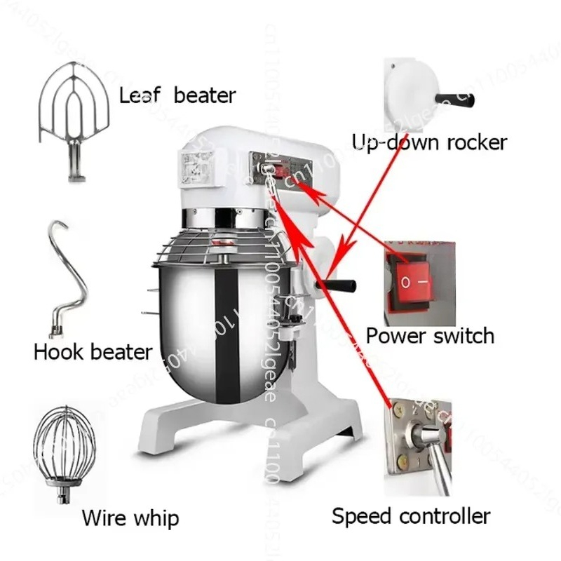 Amasadora Comercial de 10L par - Commercial Kitchen Mixers Dough Mixer reseña y precio