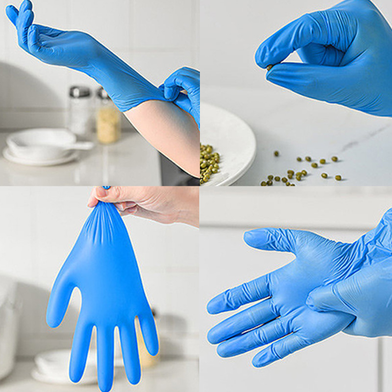 50/100 Uds guantes de nitrilo  - Commercial Kitchen Gloves reseña y precio