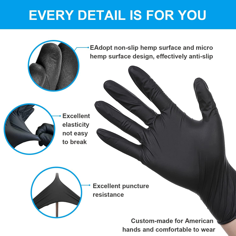 Guantes desechables de nitrilo - Commercial Kitchen Gloves reseña y precio