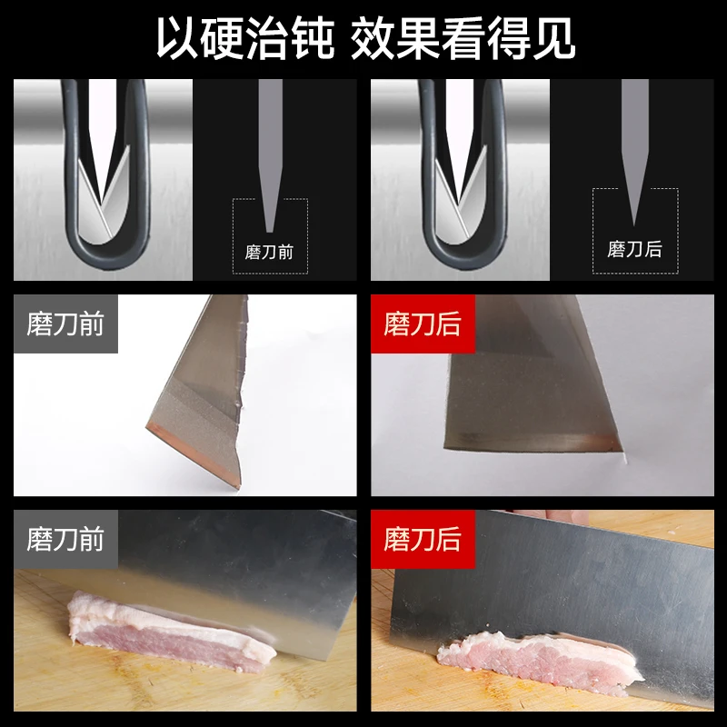 Piedra de afilar, varilla de a - Commercial Kitchen Knife Sharpener reseña y precio