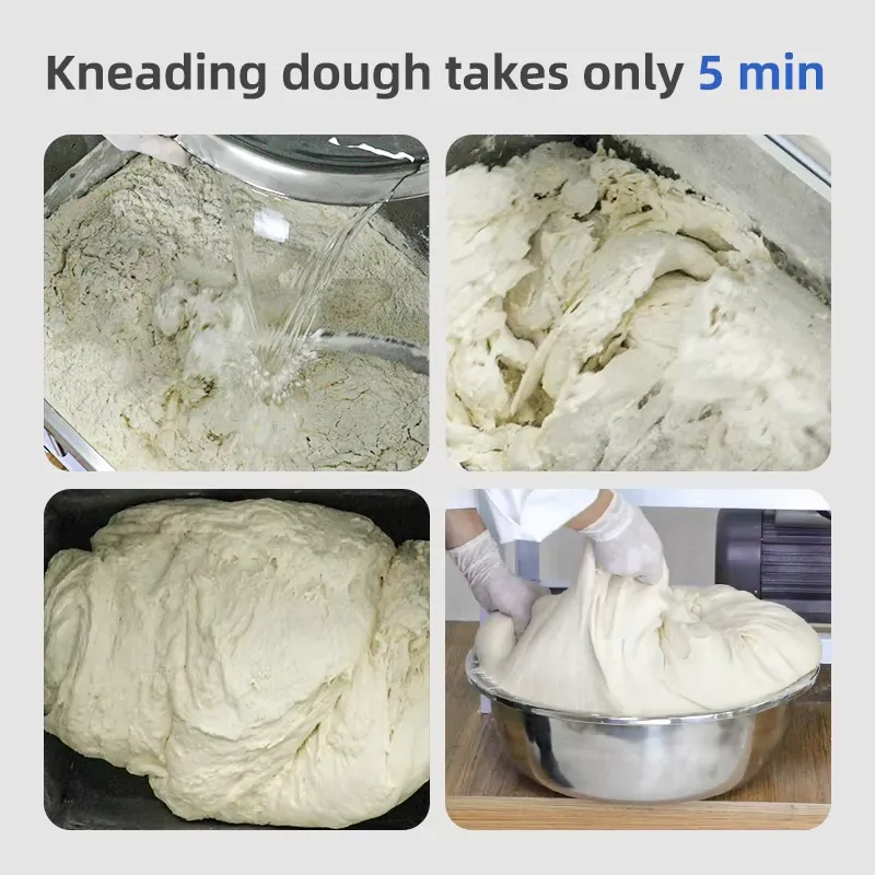Mezcladora de Masa para Pan In - Commercial Kitchen Mixers Dough Mixer reseña y precio