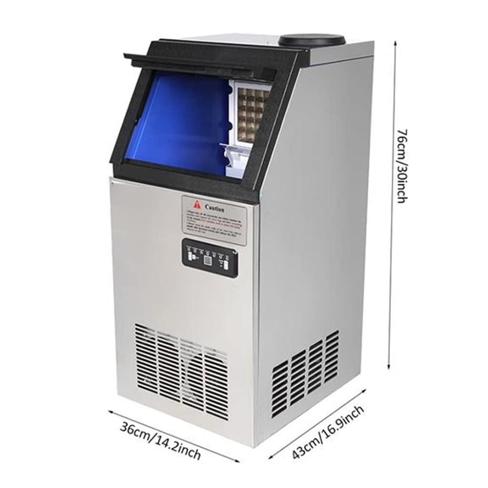 Máquina de Hielo Comercial de  - Commercial Ice Maker reseña y precio
