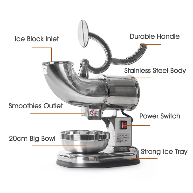 Máquina eléctrica de conos de  - Commercial Ice Maker reseña y precio
