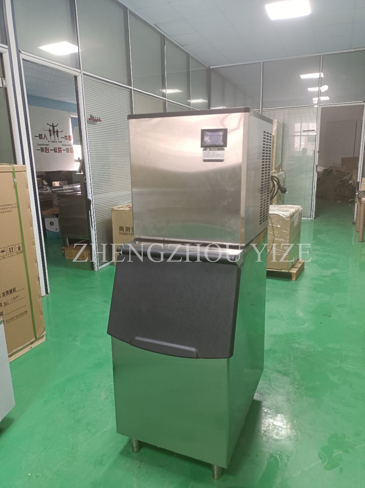 Máquina comercial para hacer c - Commercial Ice Maker reseña y precio