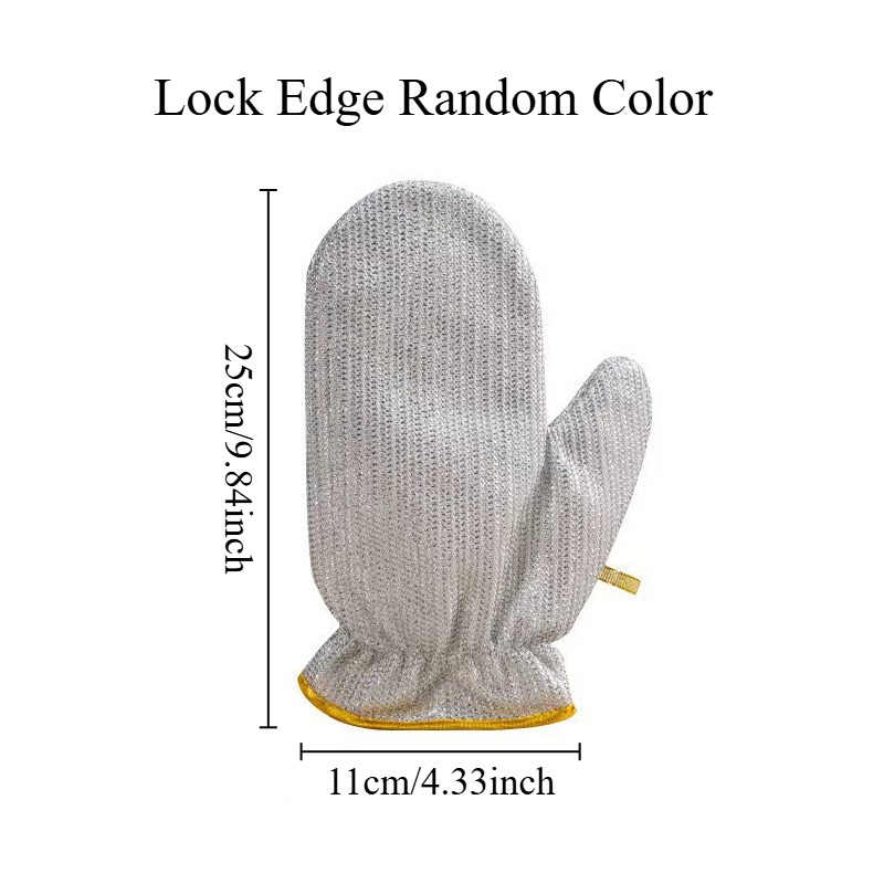 1/2 Uds guantes plateados guan - Commercial Kitchen Gloves reseña y precio
