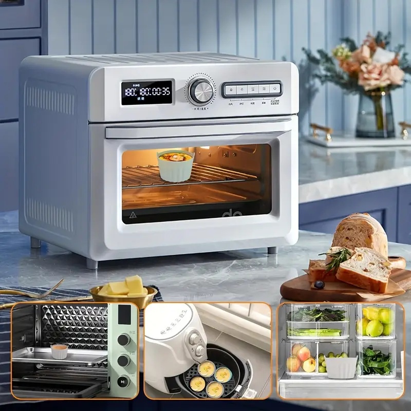 Freidora de aire de silicona p - Rotary Bakery Oven reseña y precio