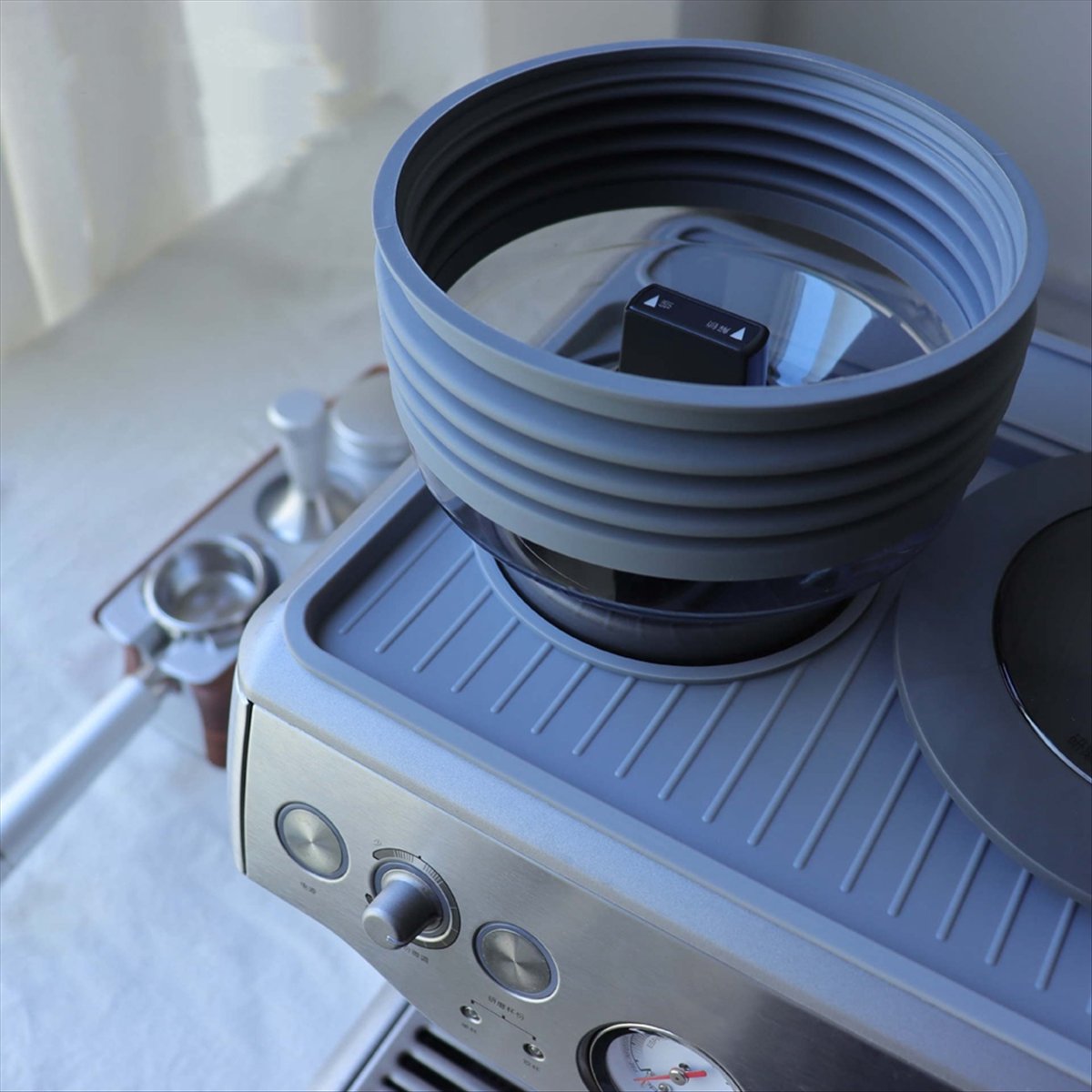 (A25M) Tolva de café de dosis  - Breville Espresso Bes870 reseña y precio