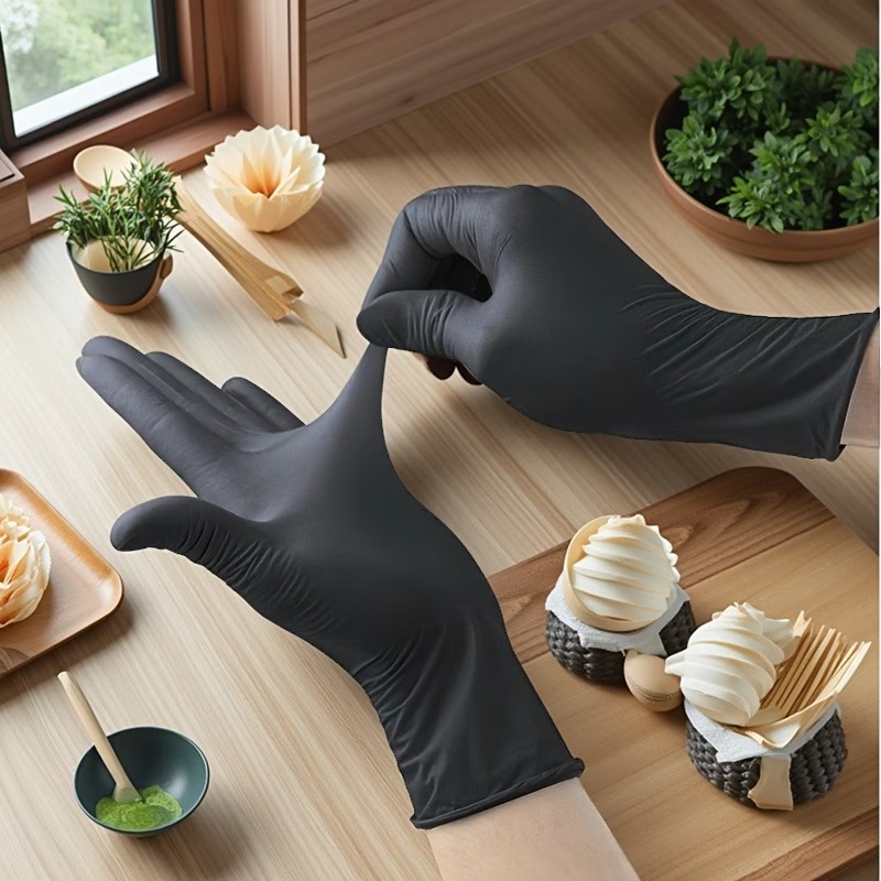 Guantes de nitrilo desechables - Commercial Kitchen Gloves reseña y precio